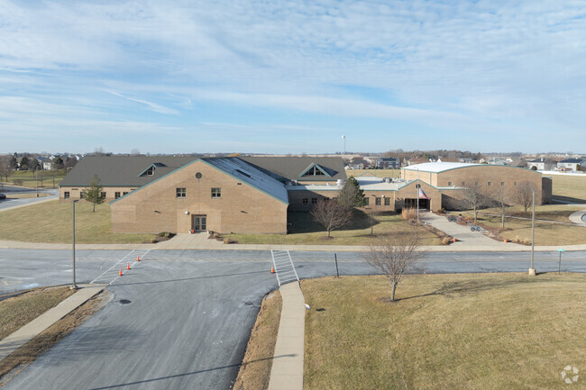 Lincoln Elementary School  challenges and encourages children to learn.