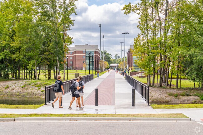 College Park-Fernside is where a majority of UNC Wilmington students live.