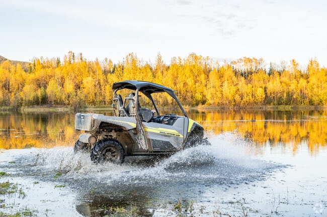 Some Pleasant Valley residents have ATVs to get around, even in the most remote areas.