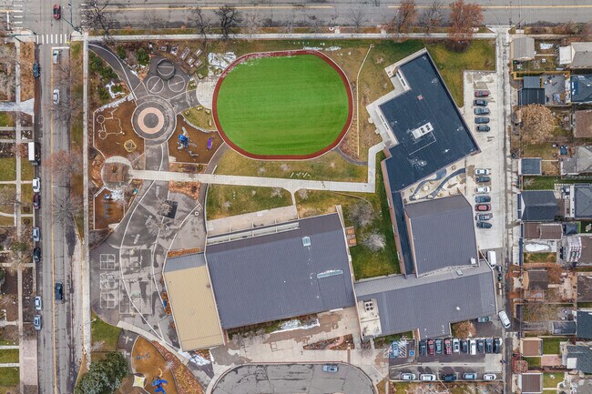 Topdown of McKinley-Thatcher Elementary School