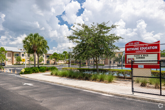 The Phoenix Program in Immokalee can also be accessed through the school's main entrance.