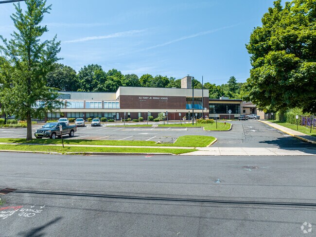 Students at Eli Terry Jr. Middle School are 47 percent math proficient.