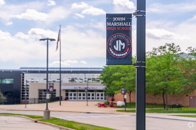 John Marshall Senior High is highly rated in John Marshall.