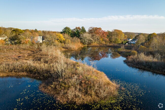 Nature sits at the core of Centreville with the Matteson Pond Rec area welcoming wildlife.