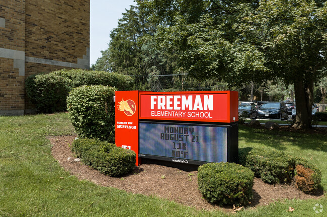 Freeman Elementary is Blackberry Countryside's well ranked starting spot for youth education.