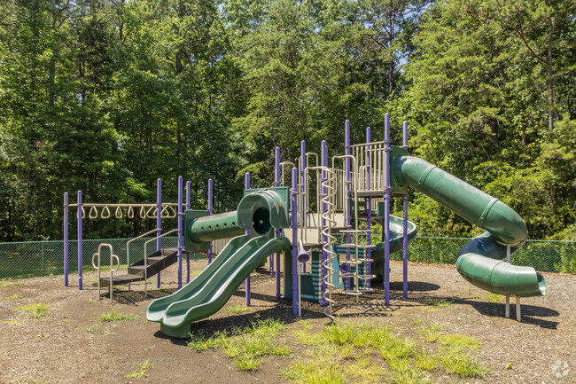 Students enjoy a dedicated playground on the campus of Christian Family Academy.