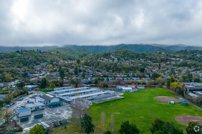 Lynwood Elementary School resides in the hills of Novato, CA.