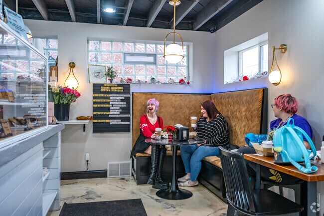 Enjoy time with friends at The Bread Pedalers in Conrad Gardens.