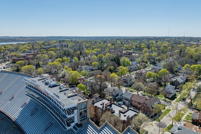 Regent residents can enjoy game-day at Camp Randall.
