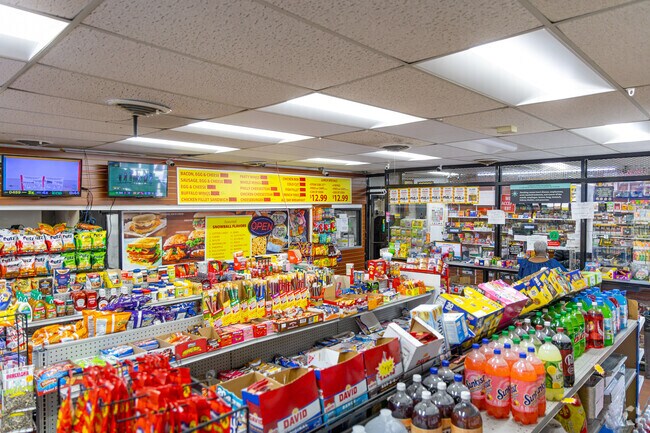 Residents looking for a quick snack can stop by Jimmy D's convenience store on Radecke Avenue.