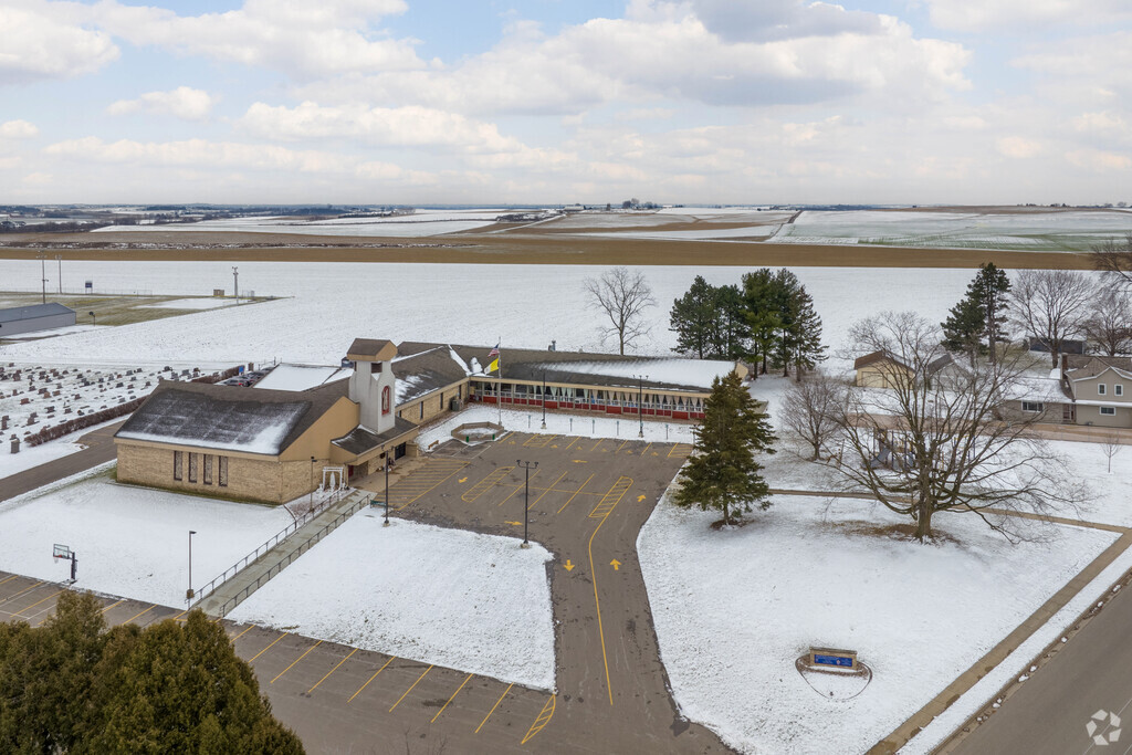Blessed Trinity Catholic School in Dane is located at 109 S Military Road.