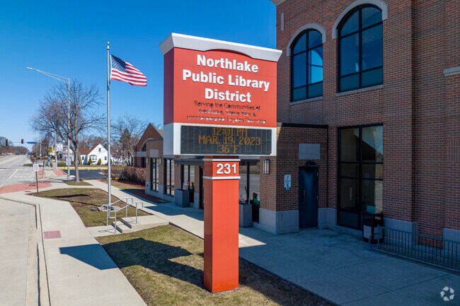 Northlake Public Library is open to all ages in Northlake.