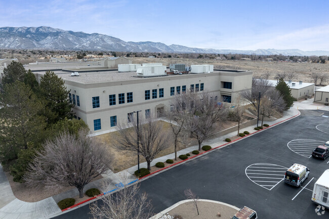 Mountain views from Oak Grove Classical Academy.
