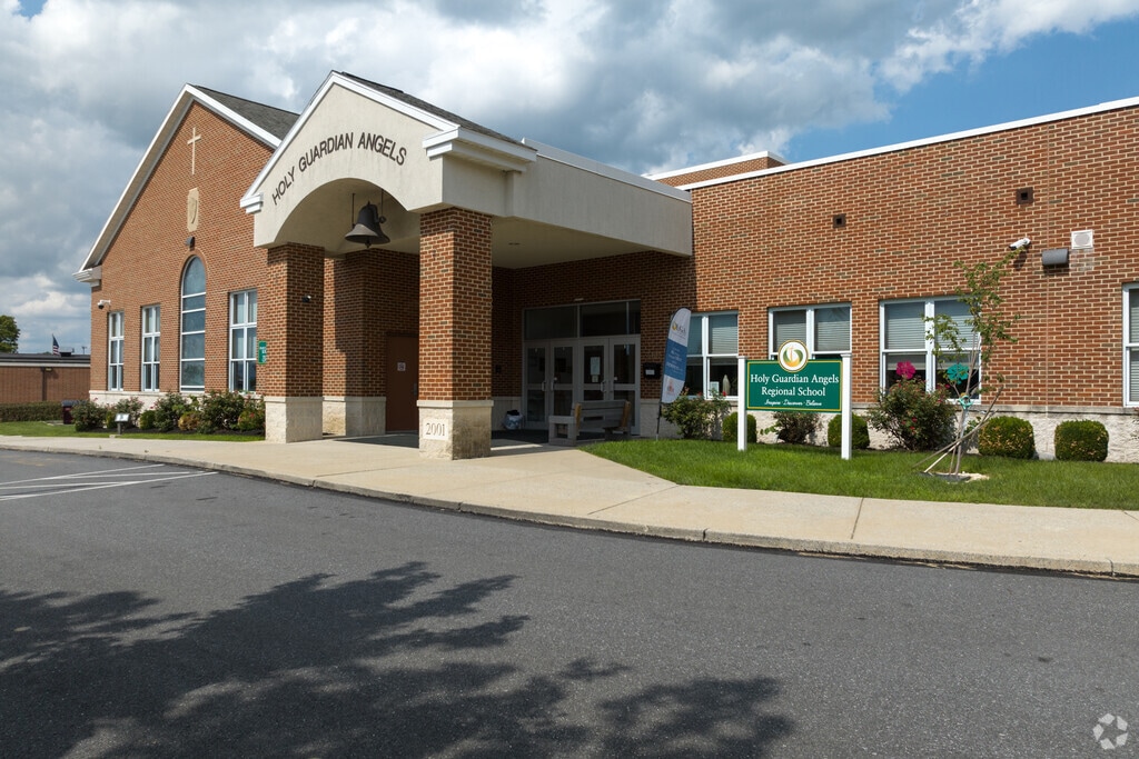 The main entrance to the Holy Guardian Regional School.