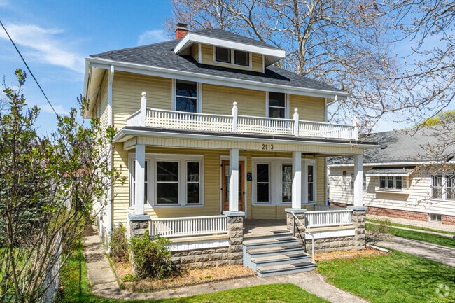 In Creston, prospective buyers will find large American Foursquare homes.