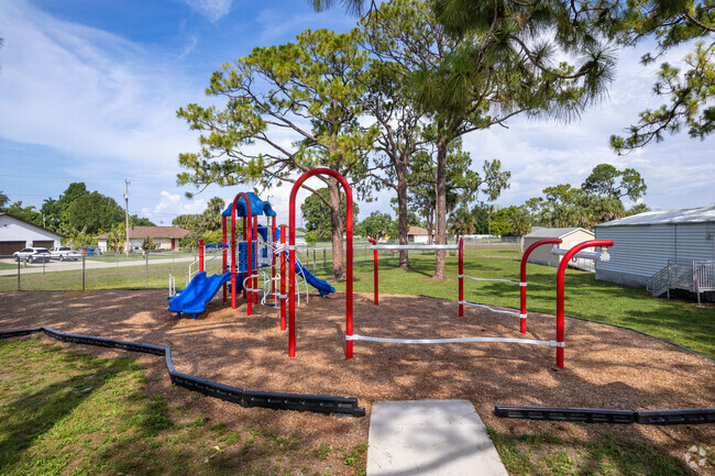 Lehigh Elementary School in Lehigh Acres provides playgrounds for its students to enjoy.