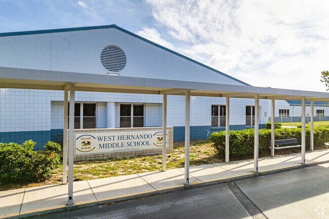 West Hernando Middle offers a safe campus that is staffed with caring and supportive individuals