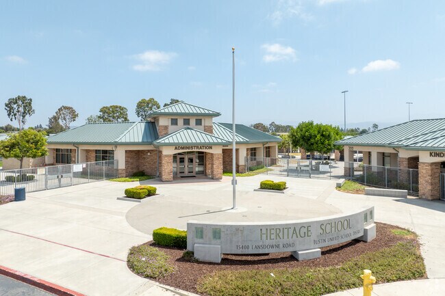 Heritage Elementary School serves elementary students of Costa Mesa, Ca.