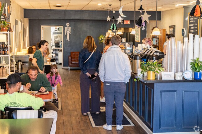 Uptown Coffee is where residents of Mount Lebanon stop for their morning coffee.