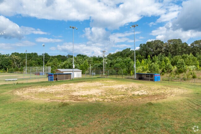 Byhalia Middle has baseball fields for students to enjoy.