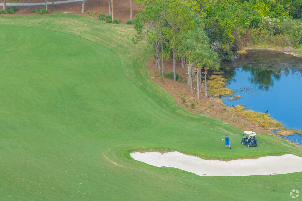 River Strand is a great place to live for the golfer in your family, with there being many golf course in the neighborhood.