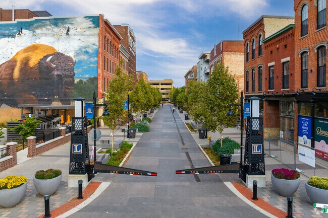 Fort Wayne's Landing is a popular destination of Hazelwood residents for dining and nightlife.