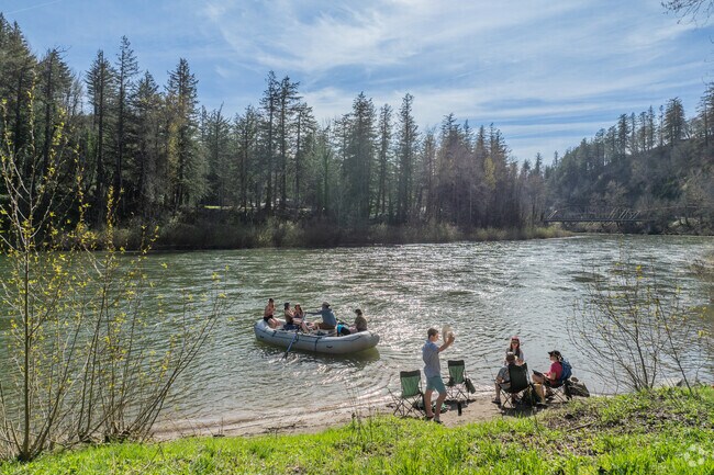 The Sandy River offers many recreation opportunities for residents of East Sandy Area.