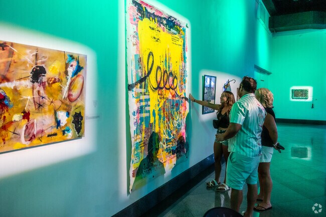 The galleries of Ft Myers open their doors on Fort Myers Art Walk Festival night.