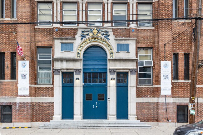 St. Leo Elementary School in Queens is has stunning architecture.