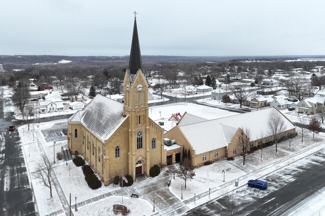 Our Lady of the Prairie Catholic School
utilizes faith-based education.
