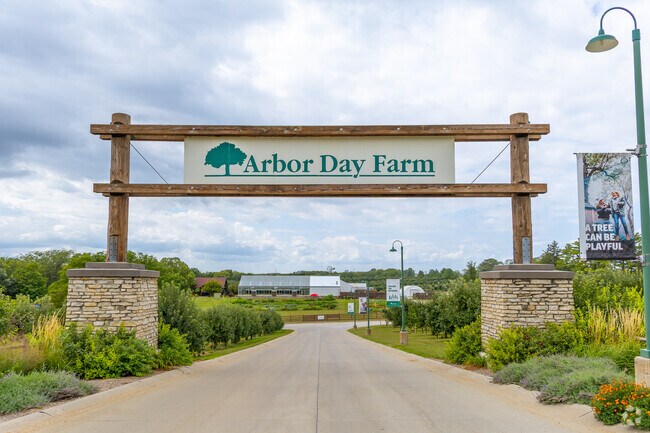 Arbor Day Farm invites visitors to pick their own apples.