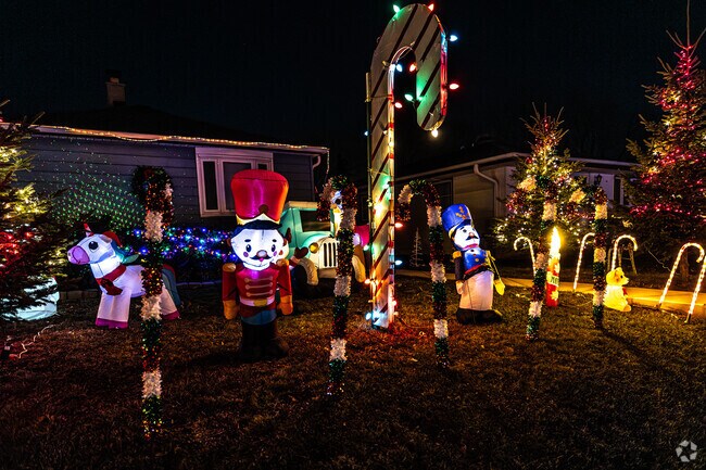 Candy Cane Lane in Pleasant Valley has raised over $1 million for the MACC Fund.
