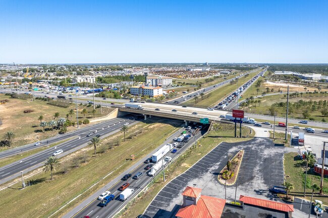 Residents can hop on Interstate 4 which runs east and west to Tampa or Orlando.