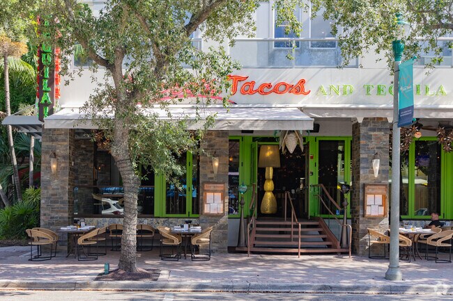 Rocco’s Tacos offers colorful vibes and tasty tacos in Gulf Stream.