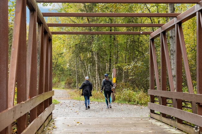 People embark on a walk through Far North Bicentennial Park.