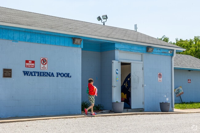 Wathena also has its own community pool, which opens around Memorial Day and has a pair of slides.