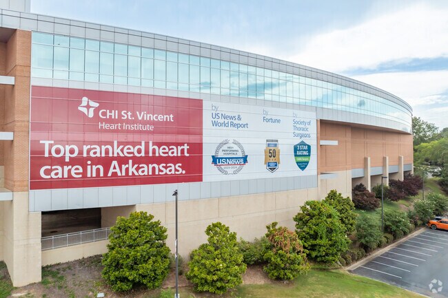 St. Vincent Infirmary is a quick trip from Capitol View.