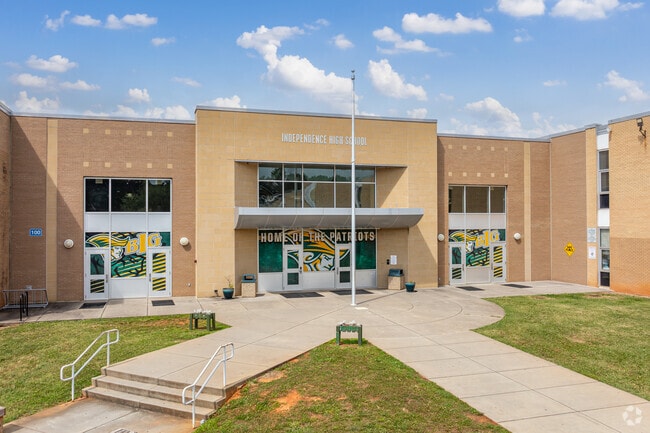 Independence High School has one of the highest school ratings in Becton Park.