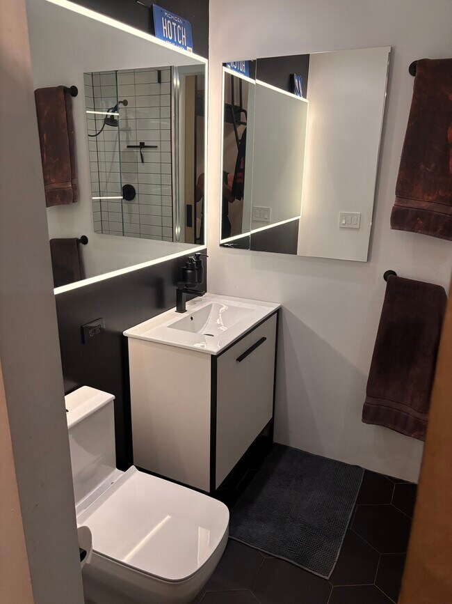 Sleek Master Bathroom