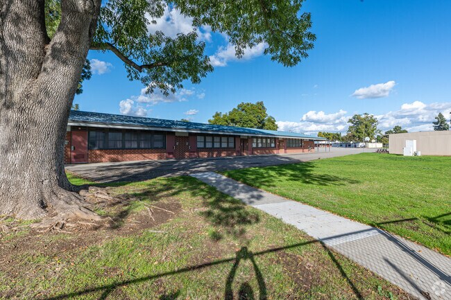 A classroom at Arlie F. Hutchinson Middle School in La Mirada
