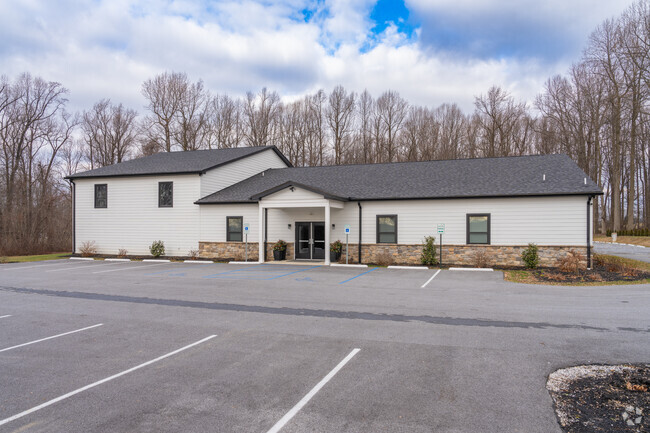 Old Paths Baptist Academy has ample parking for parents and faculty.