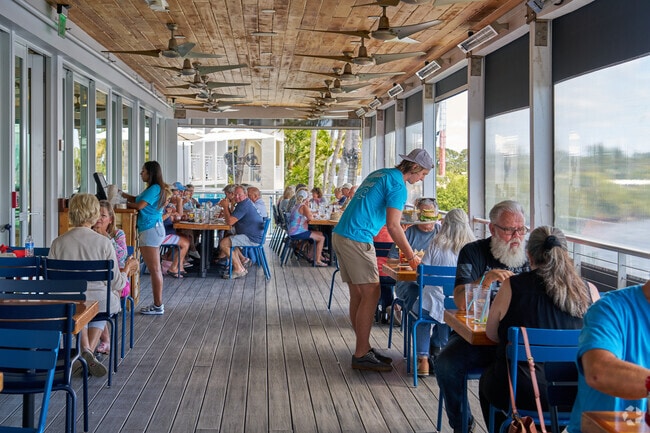 TideHouse is the place to be for waterfront lunch or dinner in North River Shores.