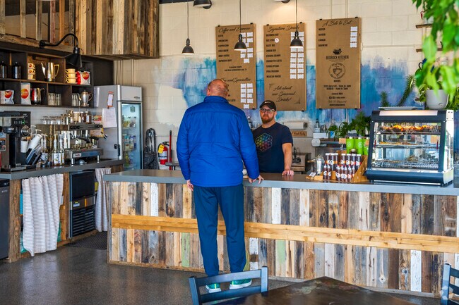 Enjoy a latte and friendly service at ABQ Coffee in Indian Moon.