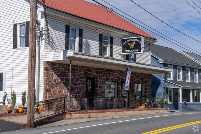 Brecknock Township Lancaster locals enjoy meals at The Olive Branch Family Diner.