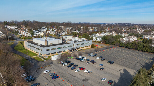 Abundant Life Academy has a large parking lot, shared with the church.