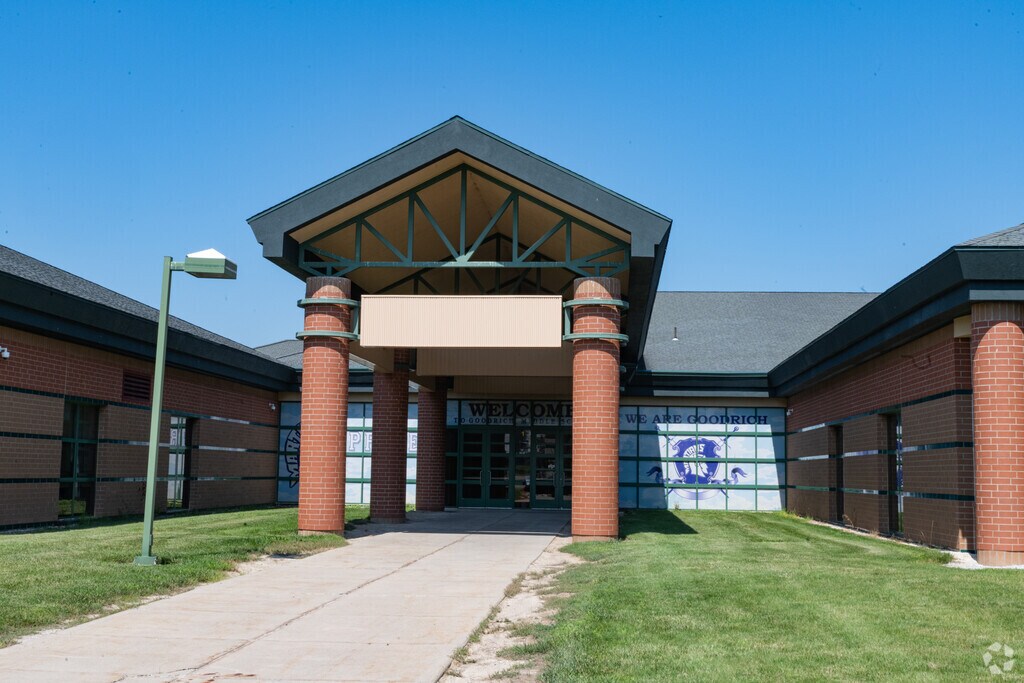 Goodrich Middle School building in Grand Blanc.