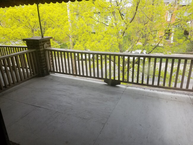 Semi-Private Front Balcony