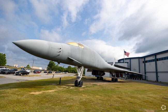 A B-2 Bomber at the Aviation Musean in Centerville, Georgia.