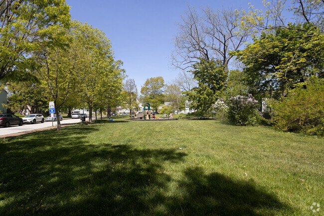 Heseltine Park in Back Cove offers plenty of greenspace for residents to enjoy.