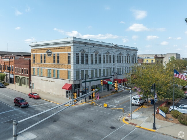 Indiana State University residents or just minutes from downtown museums.